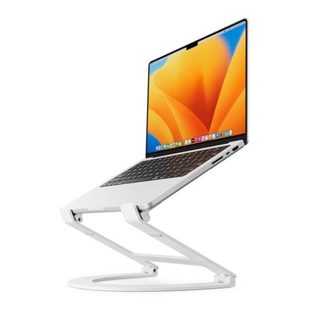TwelveSouth stojan Curve Flex pro MacBook-White Aluminium