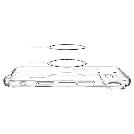 Spigen kryt Ultra Hybrid Magsafe pro iPhone 17 Air - Clear White