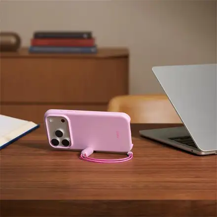 Apple Beats iPhone 17 Pro Kickstand Case with MagSafe and Camera Control - Pebble Pink