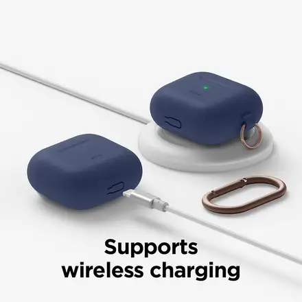 Elago Airpods 3 Silicone Hang Case - Jean Indigo