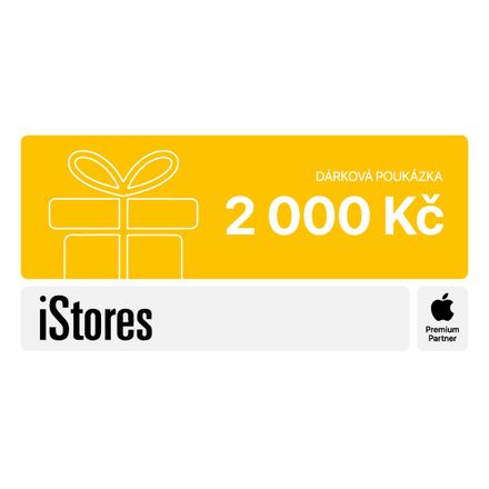 iStores Dárkový poukaz 2000Kč
