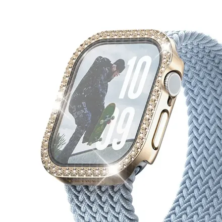PanzerGlass ochranné sko Disco pro Apple Watch 10/11 42mm - Bing Gold