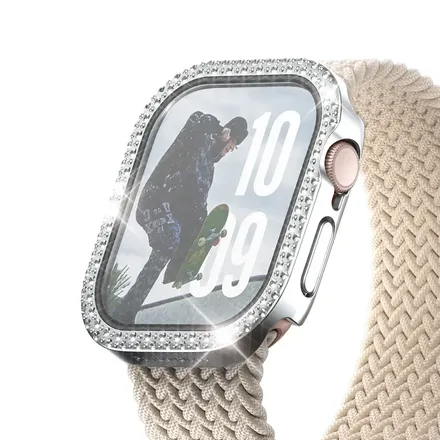 PanzerGlass ochranné sko Disco pro Apple Watch 10/11 46mm - Bing Silver
