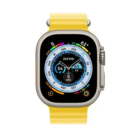 Apple Watch Ultra GPS + Cellular 49mm Přírodní titan *Použitý s DPH – Třída A*