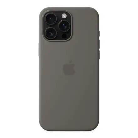 iPhone 16 Pro Max Silicone Case with MagSafe - Skálově šedá