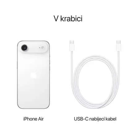 iPhone Air 256GB Oblačně bílá