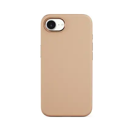 Epico Mag+ Silicone Case Pro pro iPhone 17e/16e - Pouštní titan