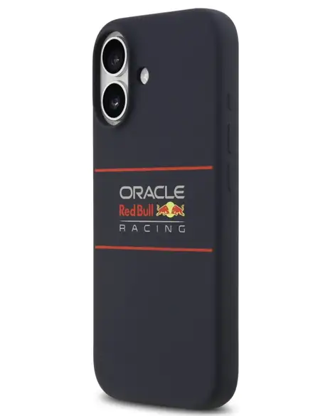 Red Bull Silicone Horizontal Logo MagSafe Zadní Kryt pro iPhone 17 modrý