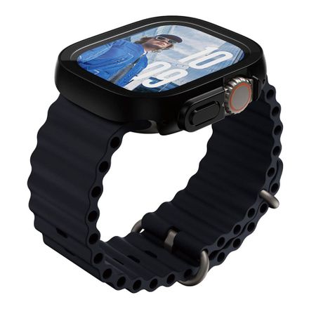 PanzerGlass ochranné sko Snappie Full Body Slim pro Apple Watch Ultra-Black