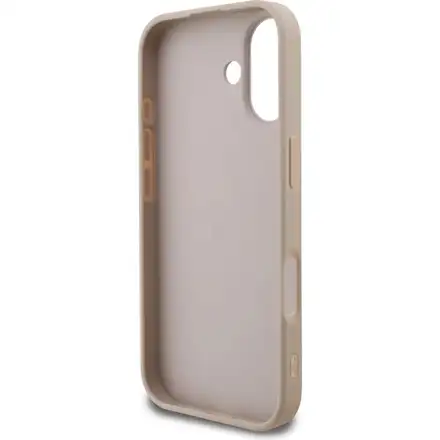 Guess PU 4G Stripe kryt iPhone 17 růžový