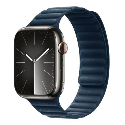 Devia řemínek Deluxe Magnetic Fiber Watch Band 44/45/46mm - Sea Blue