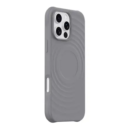 Devia kryt Ripple Magnetic Shockproof TPU Case pro iPhone 16 Pro Max - Gray