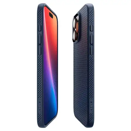 Spigen kryt Liquid Air pro iPhone 16 Pro Max - Navy Blue