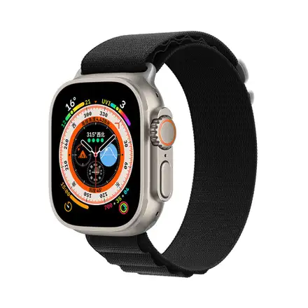 Devia řemínek Deluxe Series Sport5 Nylon Braided Adjustable Band 40/41mm - Black