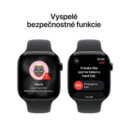 Apple Watch Series 11 GPS + Cellular 46mm Klavírní černý hliník *Třída B*