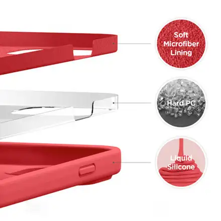 Elago kryt Silicone Case pro iPhone 13 - Red