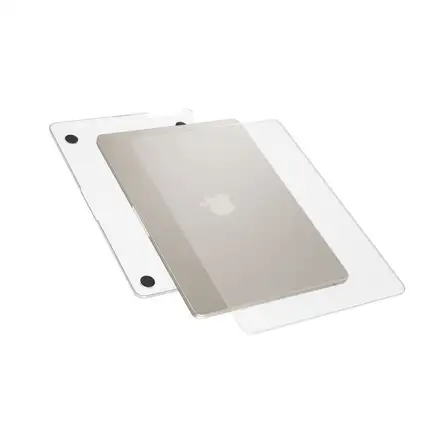 Epico Slim Shell pro MacBook Air 13,6" (M2/M3/M4/M5) - matná transparentní