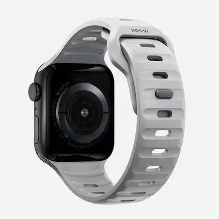Nomad řemínek Sport Strap pro Apple Watch 49/45/44/42 mm - Lunar Gray