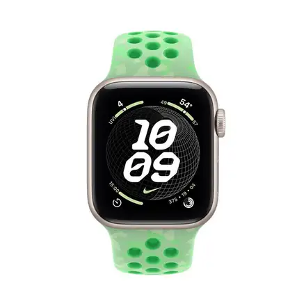 Apple Watch 40mm Green Spark Nike Sport Band-M/L