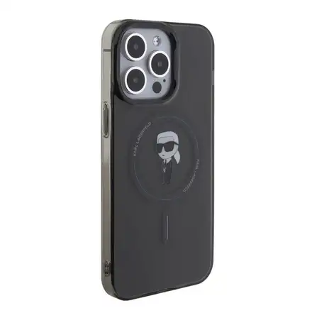 Karl Lagerfeld IML Ikonik MagSafe kryt iPhone 15 Pro Max černý