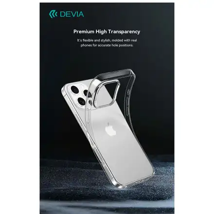 Devia kryt Naked TPU Case pro iPhone 16 Pro Max-Clear