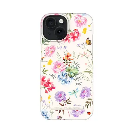 iDeal Fashion Case MagSafe iPhone 15 Rose Pearl Marble