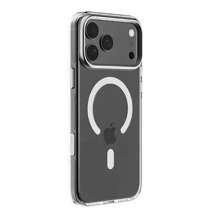 Devia kryt Crystal Shockproof Magnertic Case pro iPhone 17 Pro Max-Clear