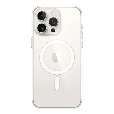 iPhone 15 Pro Max Clear Case with MagSafe