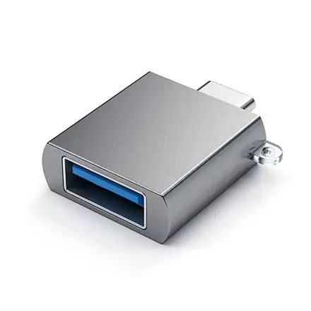 Satechi adaptér USB-C to USB 3.0-Space Gray Aluminium