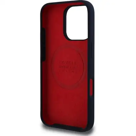 Red Bull Silicone Horizontal Logo MagSafe Zadní Kryt pro iPhone 16 Pro Max modrý