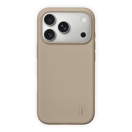 iDeal Silicone Case MagSafe iPhone 17 Pro Max/18 Pro Max Perfect Beige