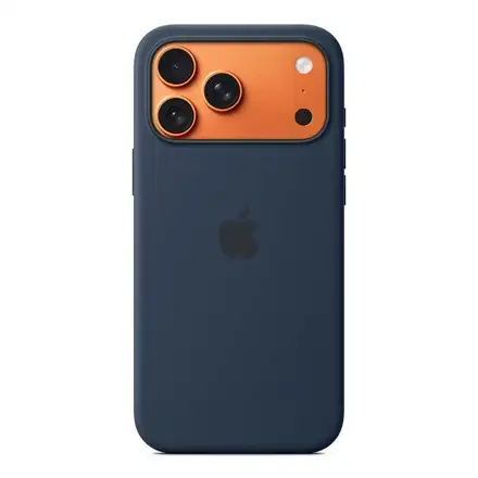 Apple iPhone 17 Pro Max Silicone Case with MagSafe – Midnight