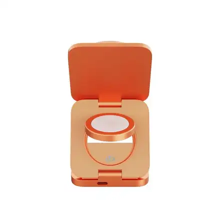 Cubenest Qi2.2 3v1 Skládací bezdrátová magnetická nabíječka SQ312 Ultra - oranžová