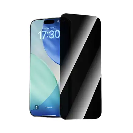 Devia ochranné sklo Van Series Privacy pro iPhone 17 - Black Frame