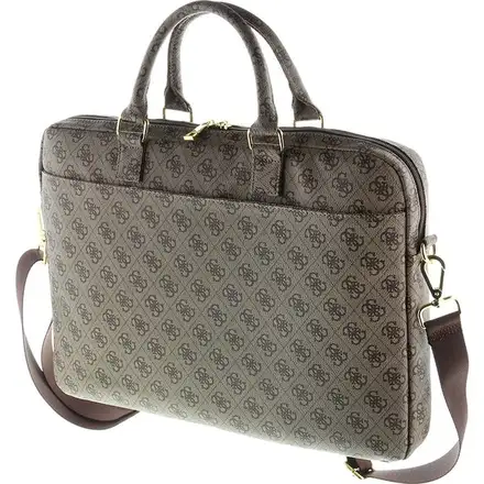 Guess 4G UpTown Brašna na MacBook 15" hnědá