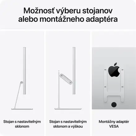 Apple Studio Display - Standardní sklo - Stojan s nastavitelným náklonem