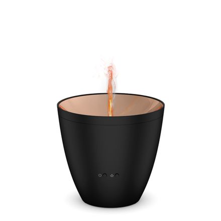 Stadler Form Zoe Black difuzer s efektem hořícího plamene