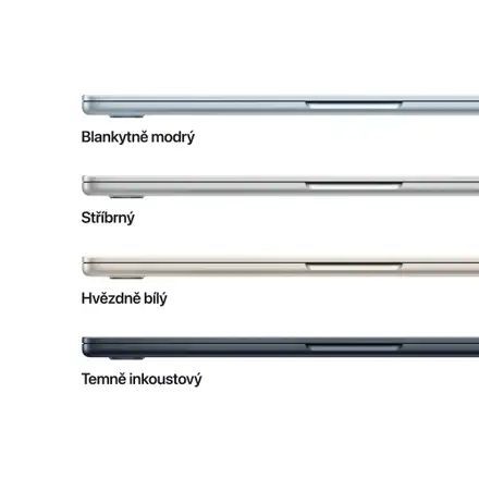 MacBook Air 13"Apple M4 10core CPU 10core GPU 16GB 512GB Blankytně modrý CZ