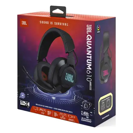 JBL Quantum 610 Black sluchátka