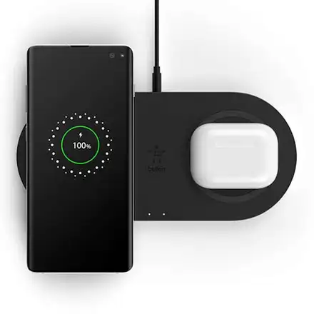 Belkin Boost Charge Dual Wireless Charging Pads 10W-Black
