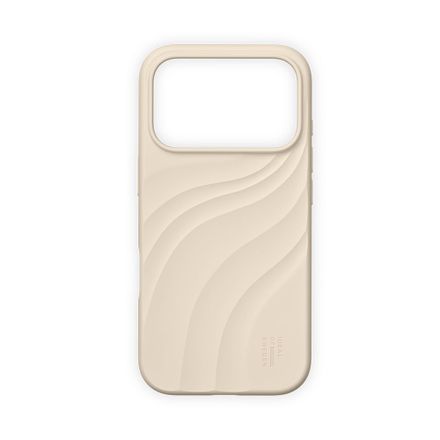 iDeal Fashion Soft Swirl Silicone Case MagSafe iPhone 17 Pro/18 Pro Cloud Dancer