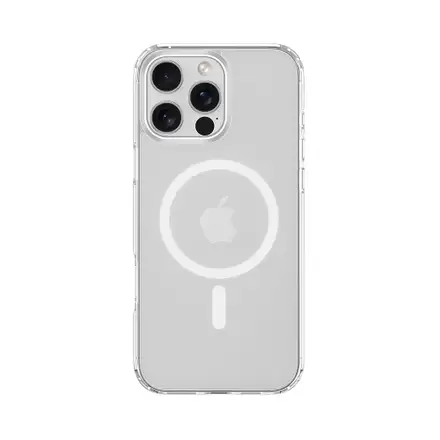 Devia kryt Pure Clear Magnetic Shockproof Case pro iPhone 16 - Clear