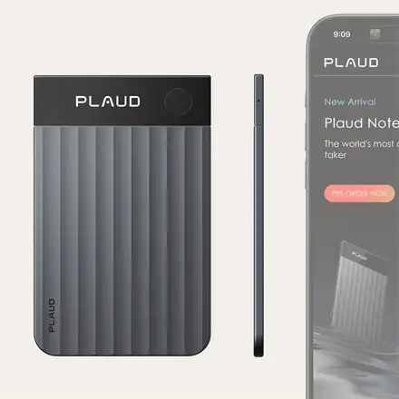 PLAUD Note Pro Black - AI hlasový záznamník