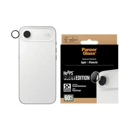 PanzerGlass ochranné sklo Hoops pro iPhone Air - Clear