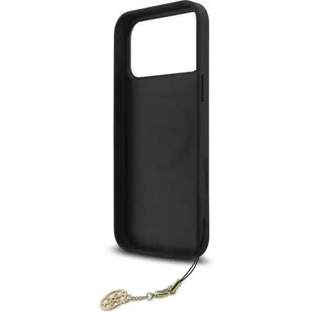 Guess 4G Charm MagSafe kryt iPhone 17 Pro šedý