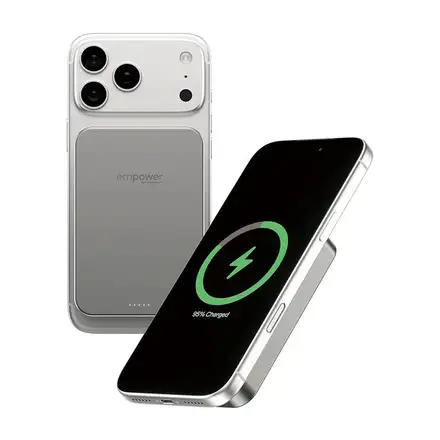 PanzerGlass EMPOWER Wireless Qi2 Powerbank 10.000 mAh - Titanium