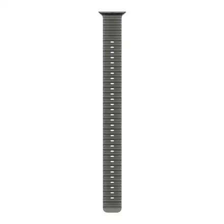 Apple Watch 49mm Translucent Black Ocean Band Extension-Black Titanium Finish