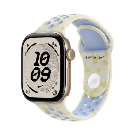 Apple Watch 42mm Chalk Calm Nike Sport Band-S/M