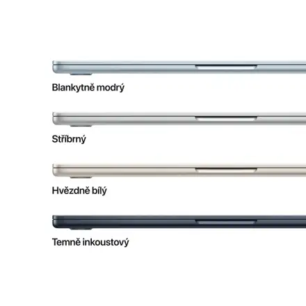 MacBook Air 13" Apple M5 10core CPU 8core GPU 16GB 512GB Stříbrný CZ