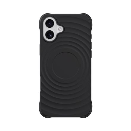 Devia kryt Ripple Magnetic Shockproof TPU Case pro iPhone 16 - Black